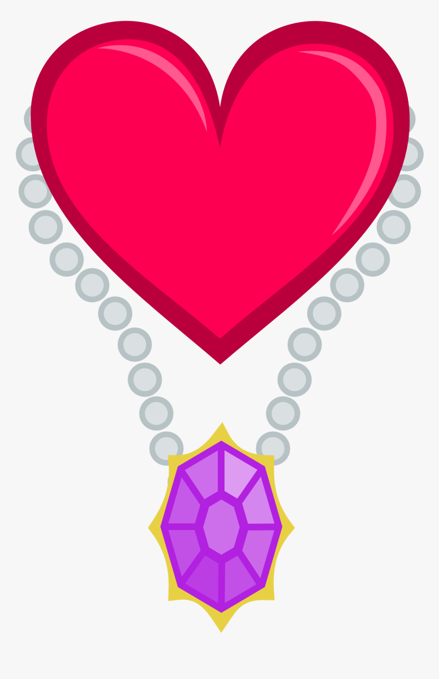 Heart And Necklace Cuite Mark Vector - Mlp Day Cutie Mark, HD Png Download, Free Download