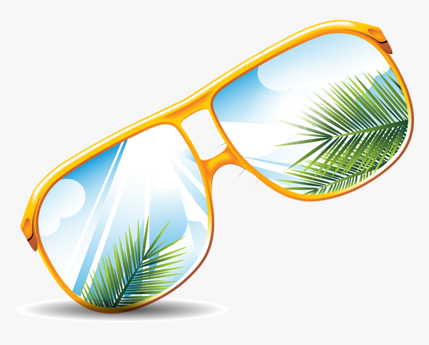 Sunglasses Ray Ban Goggles Vector Reflective Glasses - Sunglasses, HD Png Download, Free Download