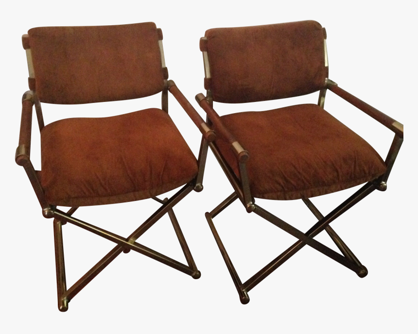 Milo Baughman Vintage Director A Pair On - Director's Chair, HD Png Download, Free Download