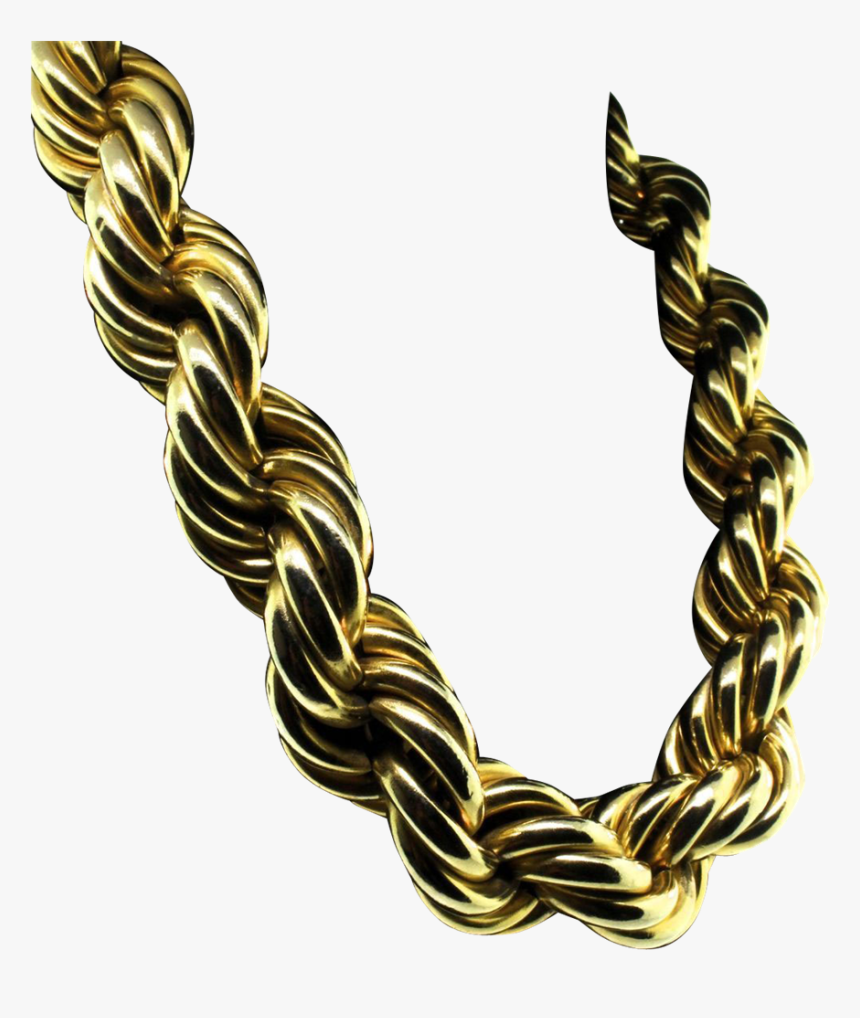Transparent Rope Vector Png - Gold Rope Chain Png, Png Download, Free Download