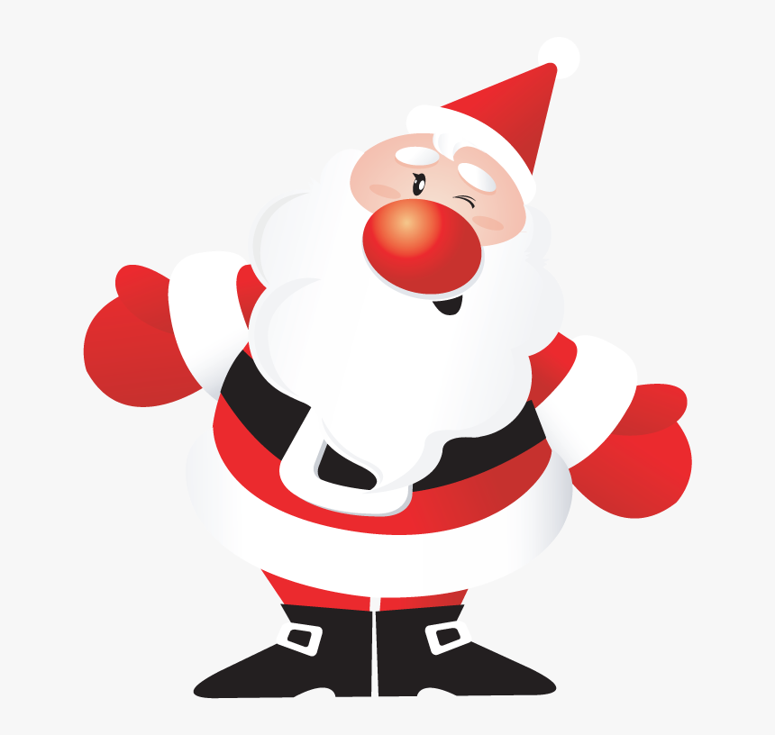 Papa Noel, Santa Claus, Navidad - Santa Claus Tutorials Illustrator, HD Png Download, Free Download