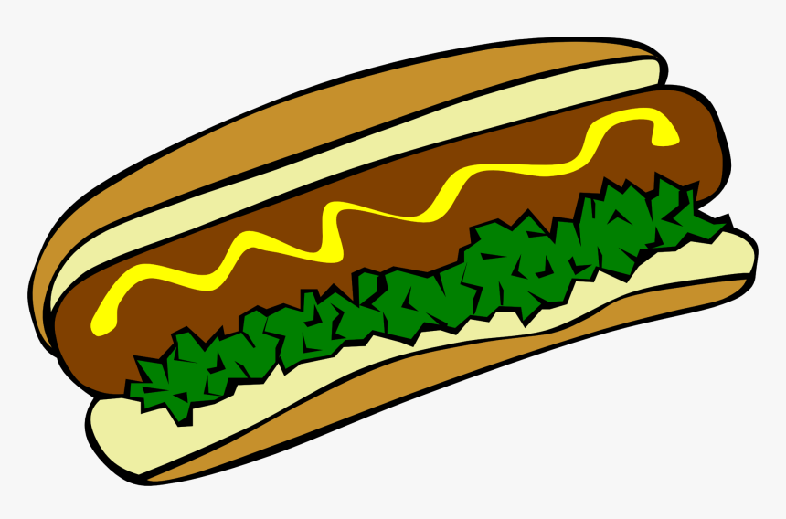 Cachorro Quente, Refeição, Alimentos, Almoço, Proteína - Hot Dog Clip Art, HD Png Download, Free Download