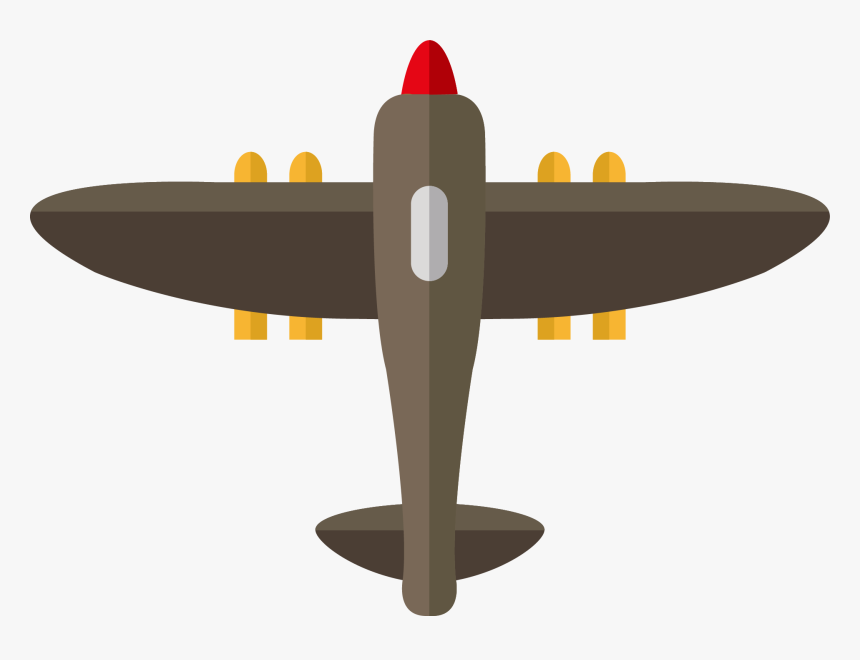 Transparent Avion Dibujo Png - Aviones De La Segunda Guerra Mundial Dibujos Animados, Png Download, Free Download