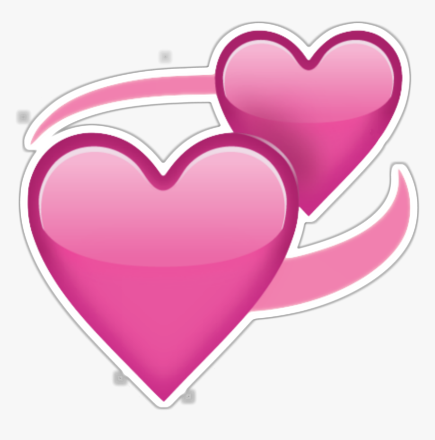 Pink Heart Emoji Png - Love Heart Emoji Transparent, Png Download, Free Download