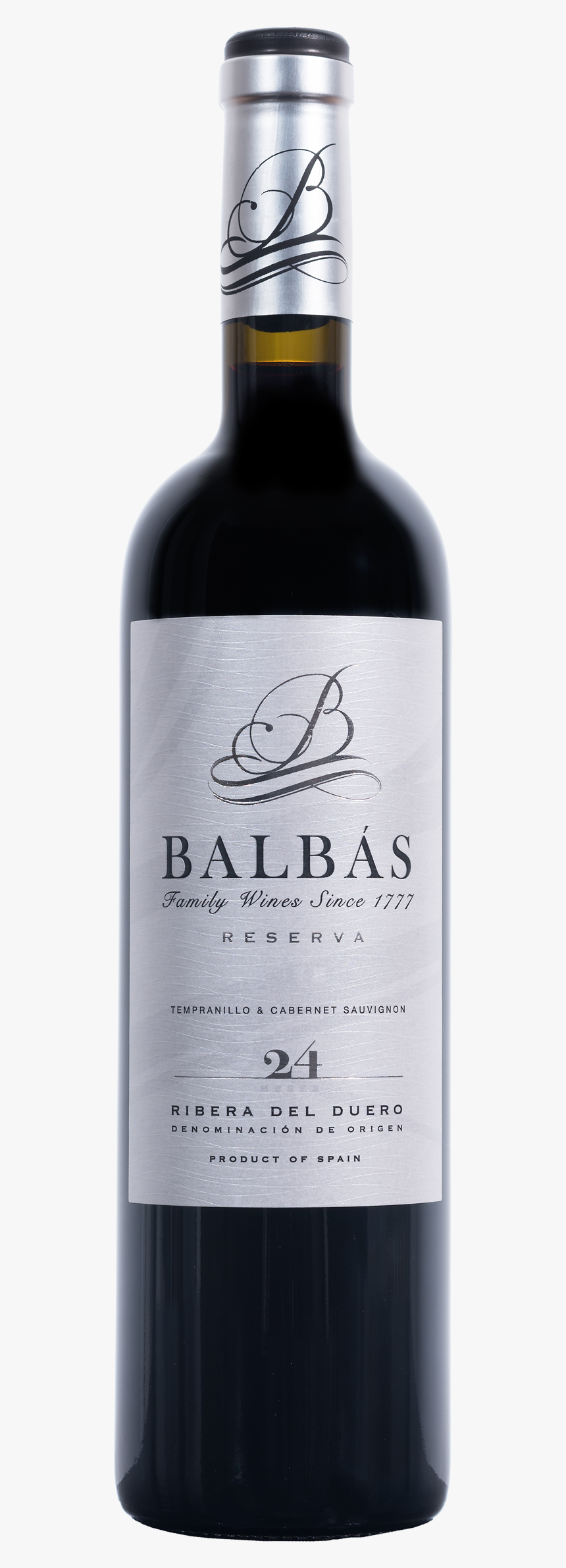 Balbas Reserva - Glass Bottle, HD Png Download, Free Download