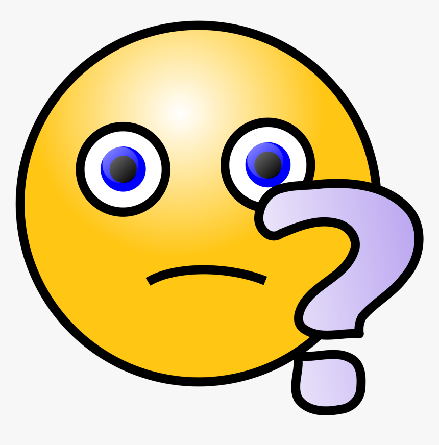 Ask A Question Emoji, HD Png Download, Free Download