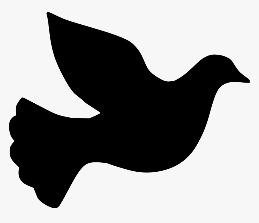 Thumb Image - Dove Clipart Black, HD Png Download, Free Download