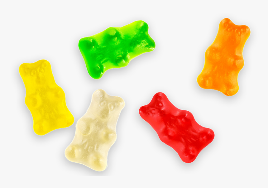 Ositos De Goma, Gomitas, Candy, Dulces, Oso, Pegajoso - Transparent Background Candy Png, Png Download, Free Download