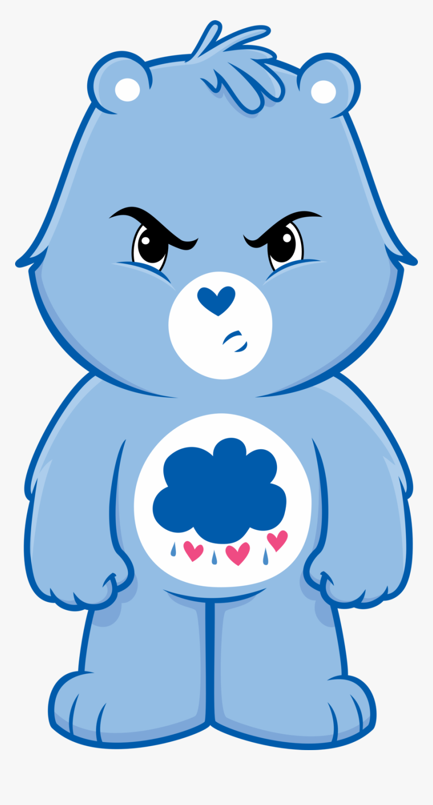 Care Bear Download Png Image - Grumpy Bear Care Bear, Transparent Png - k.....