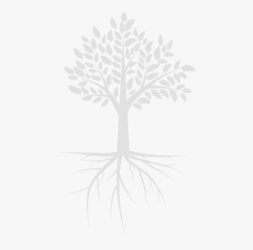 Transparent Digital Tree Png - Free Clip Art Rainbow Tree Roots, Png Download, Free Download