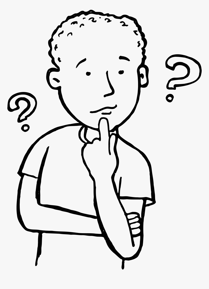 Thoughts Clipart Question - Thinking Clipart, HD Png Download, Free Download