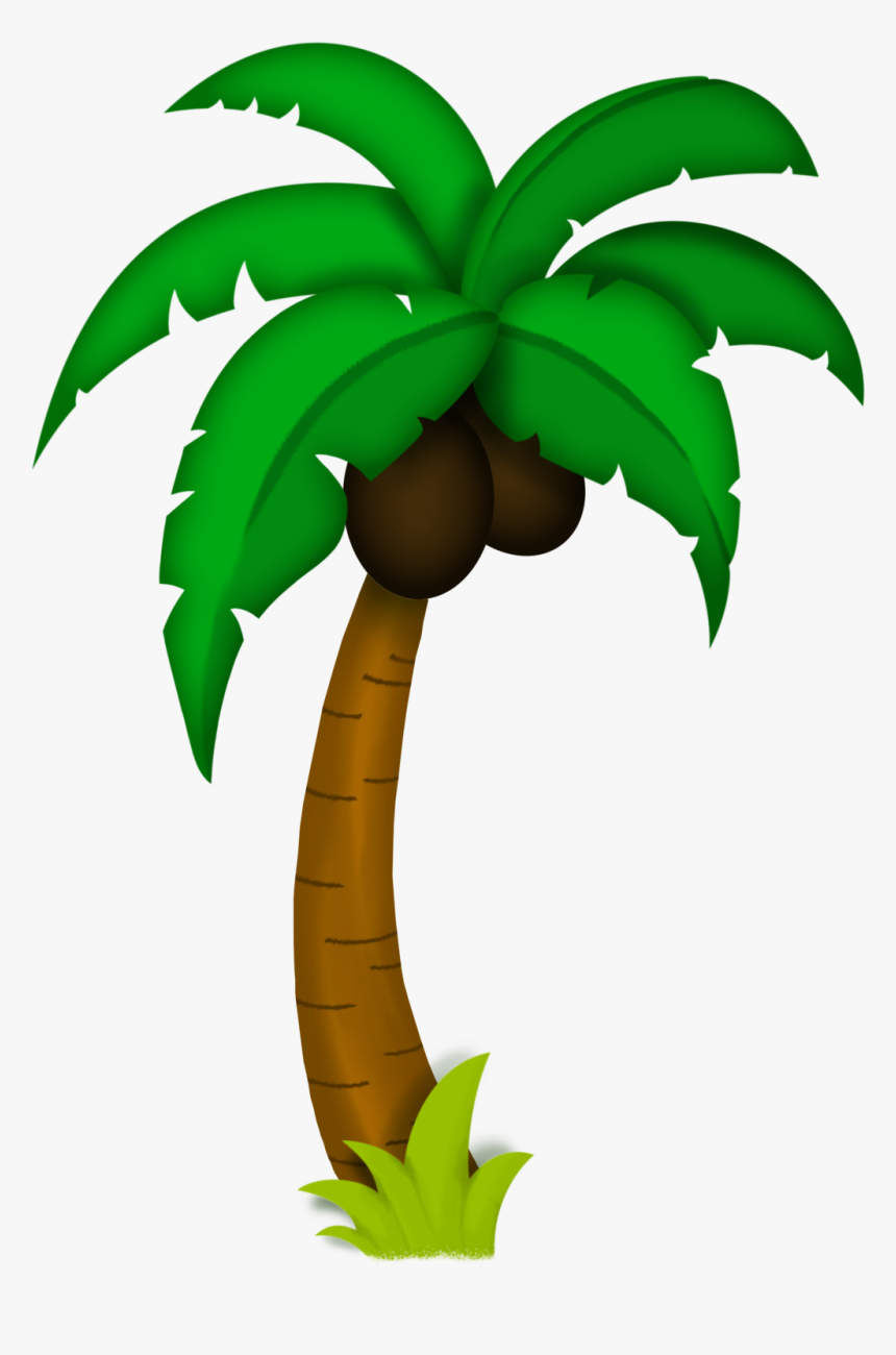 Clip Art Png For Free - Cartoon Palm Tree Drawing, Transparent Png, Free Download