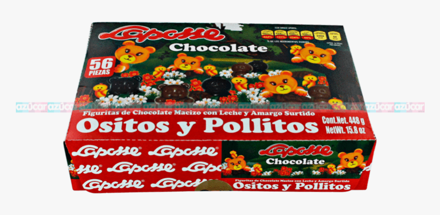 Laposse Chocolate Ositos Y Pollitos 10/448g Laposse - Chocolates Laposse Ositos Y Pollitos, HD Png Download, Free Download