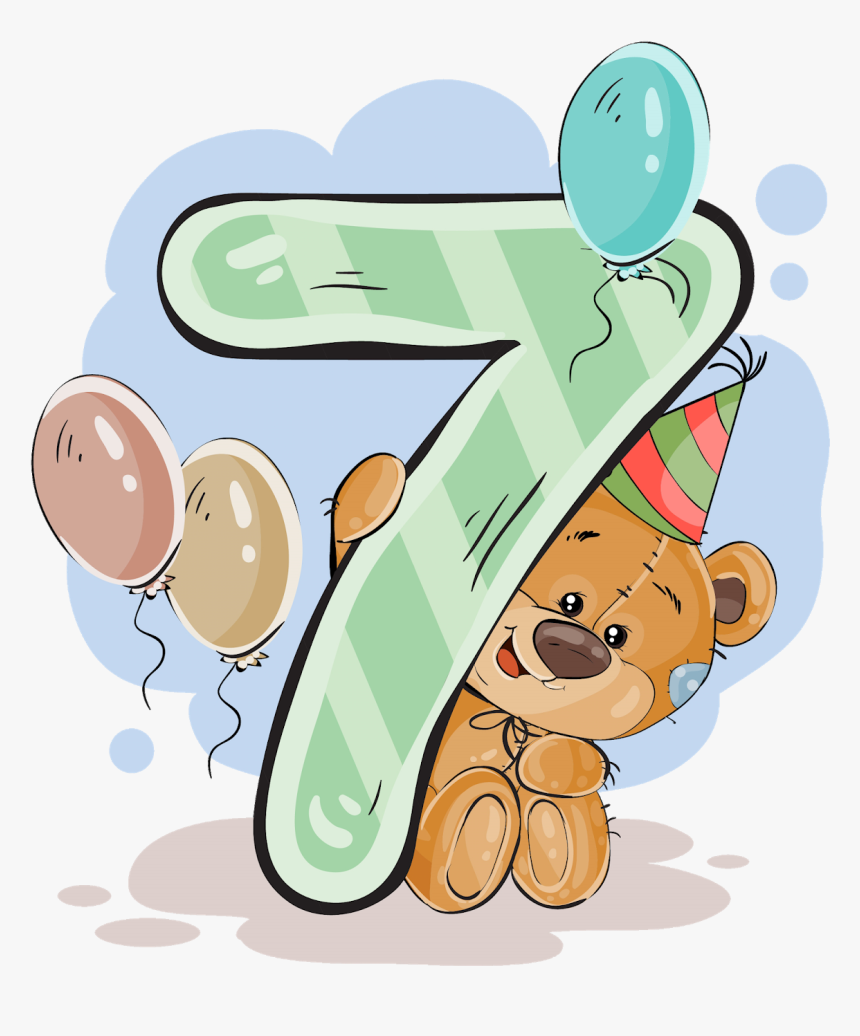 Transparent Scooby Doo Birthday Clipart - Numeros Con Osos, HD Png Download, Free Download