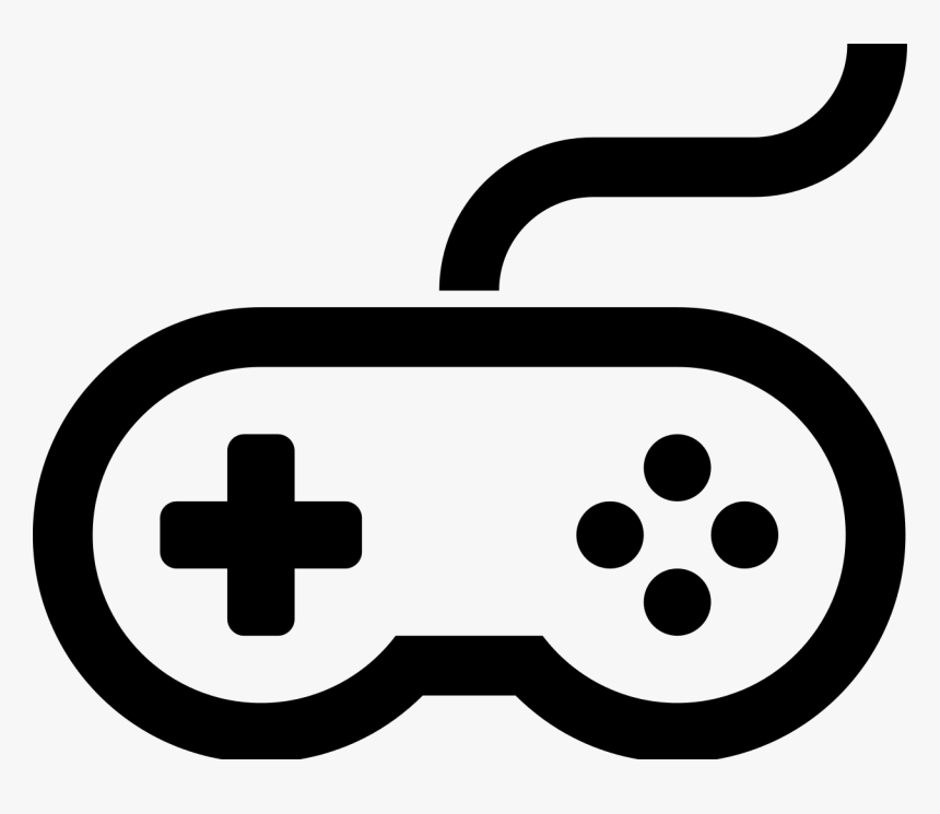 Controller Black And White, HD Png Download, Free Download