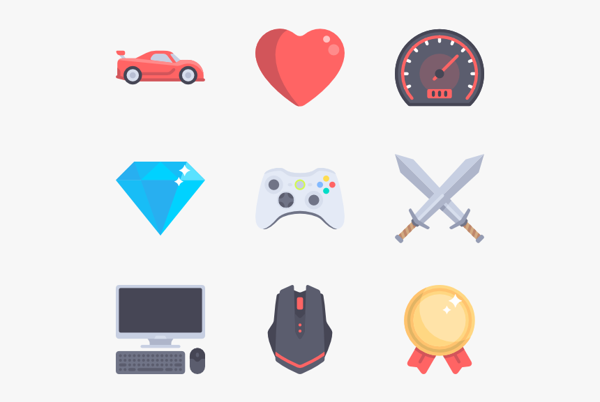 Gaming - Video Game Icons Png, Transparent Png, Free Download