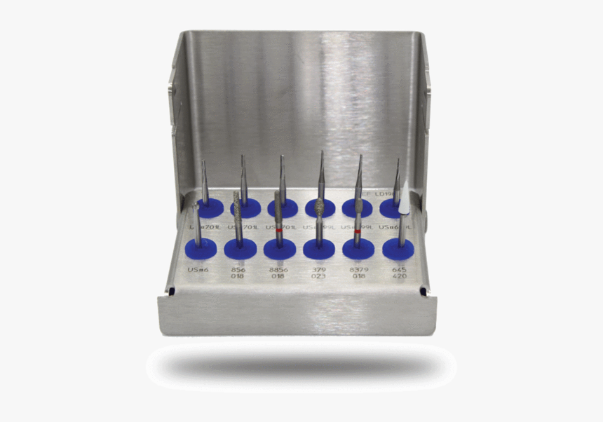 Veterinary Dental Instruments Bur Block Set - Electrical Connector, HD Png Download, Free Download