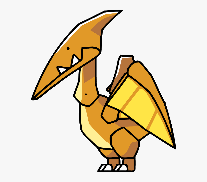 Scribblenauts Wiki Fandom Powered - Cartoon Pterodactyl Transparent, HD Png Download, Free Download