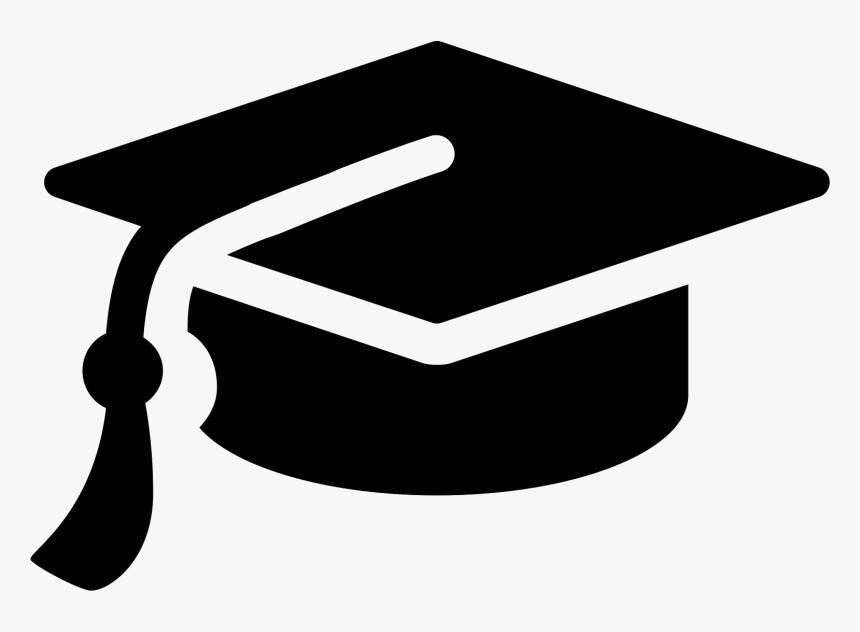 Clip Art For Free Download - Graduation Cap Icon Png, Transparent Png, Free Download