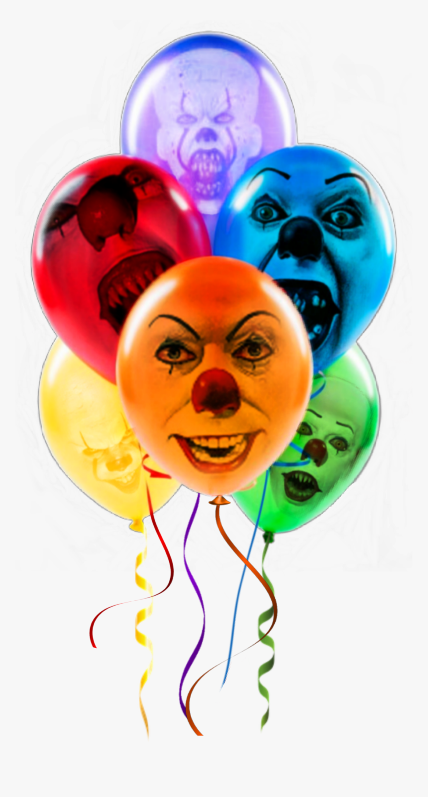 Transparent Scary Clown Clipart - Stephen King, HD Png Download, Free Download