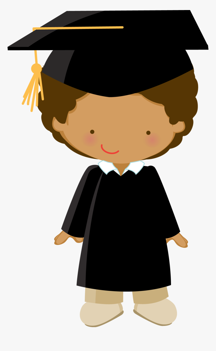 Hut Clipart Graduation - Menino Formatura Desenho, HD Png Download, Free Download