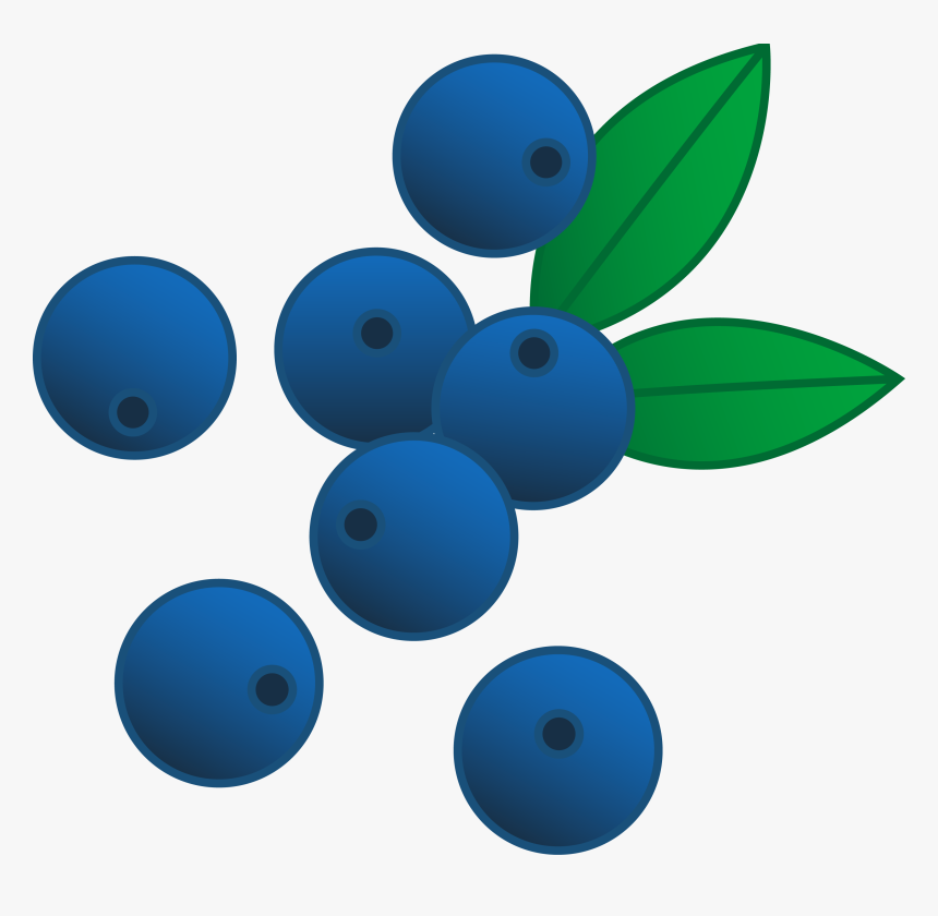 Image Of Blueberry Clipart Blueberries Clip Art At - Blueberry Clipart Png, Transparent Png, Free Download