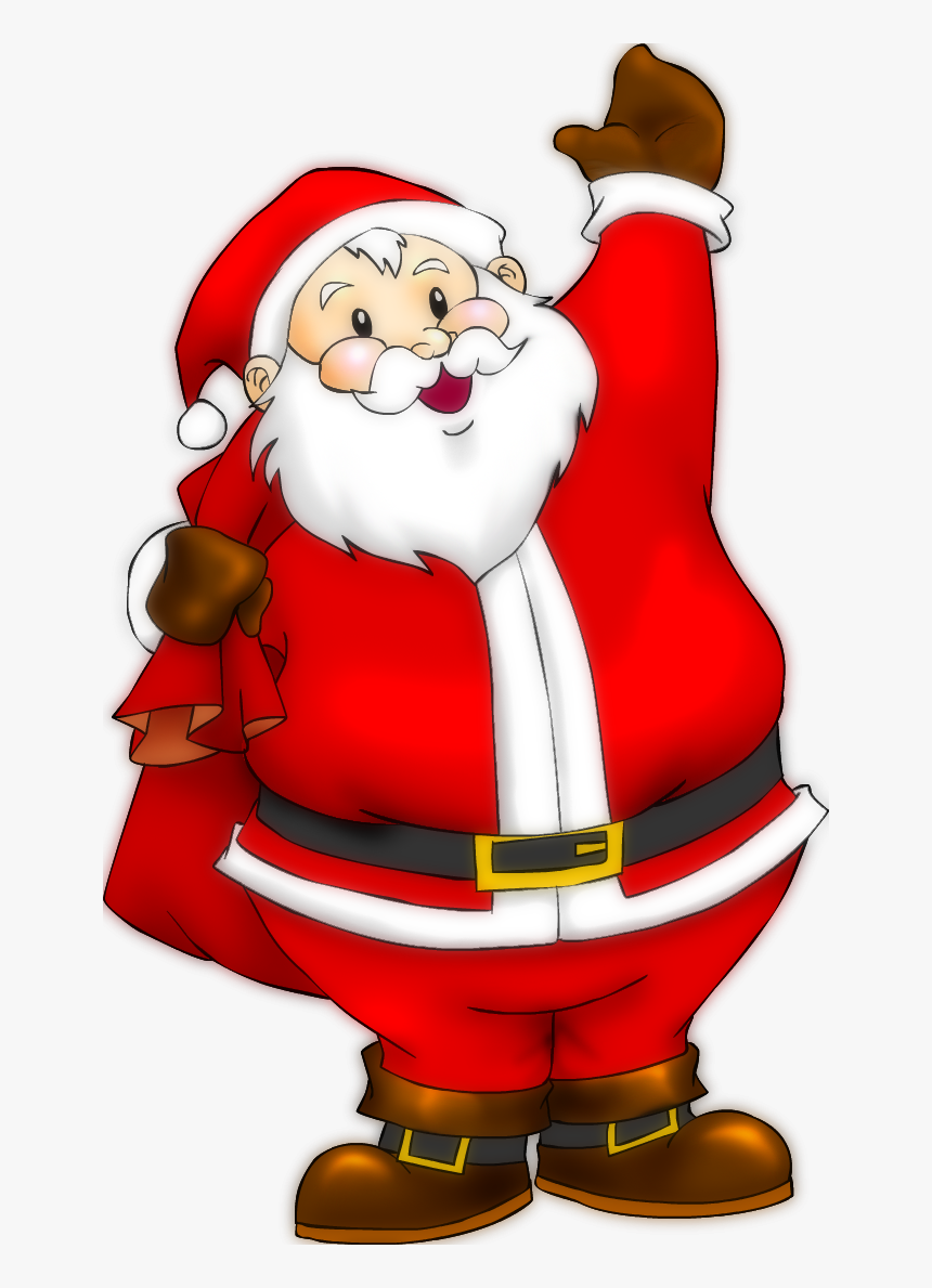 Santa Claus By Rippler - Transparent Background Santa Clip Art, HD Png Download, Free Download