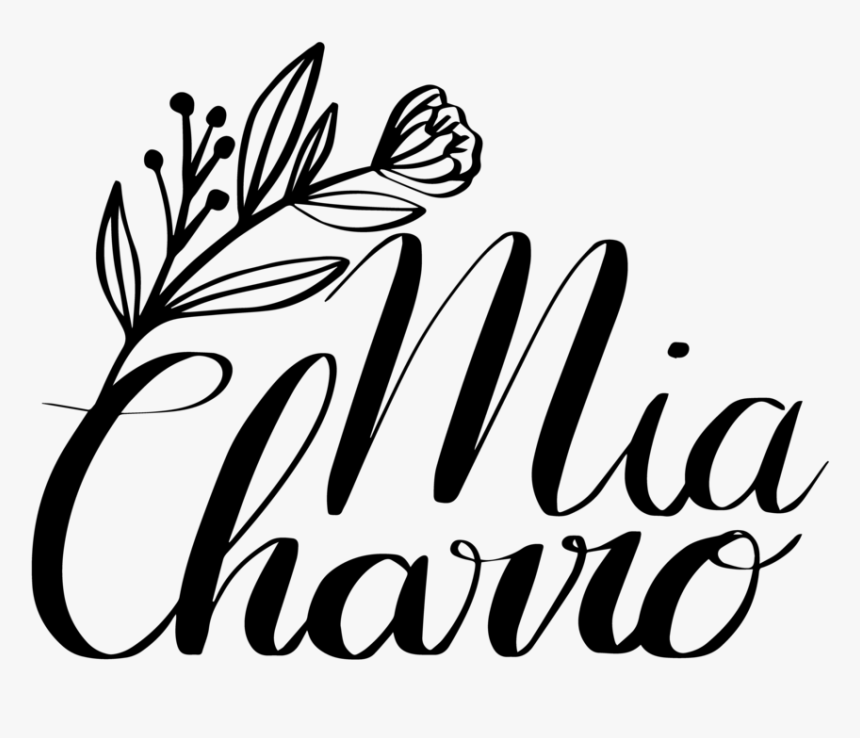 Transparent Charro Png - Mia In Fancy Writing, Png Download, Free Download