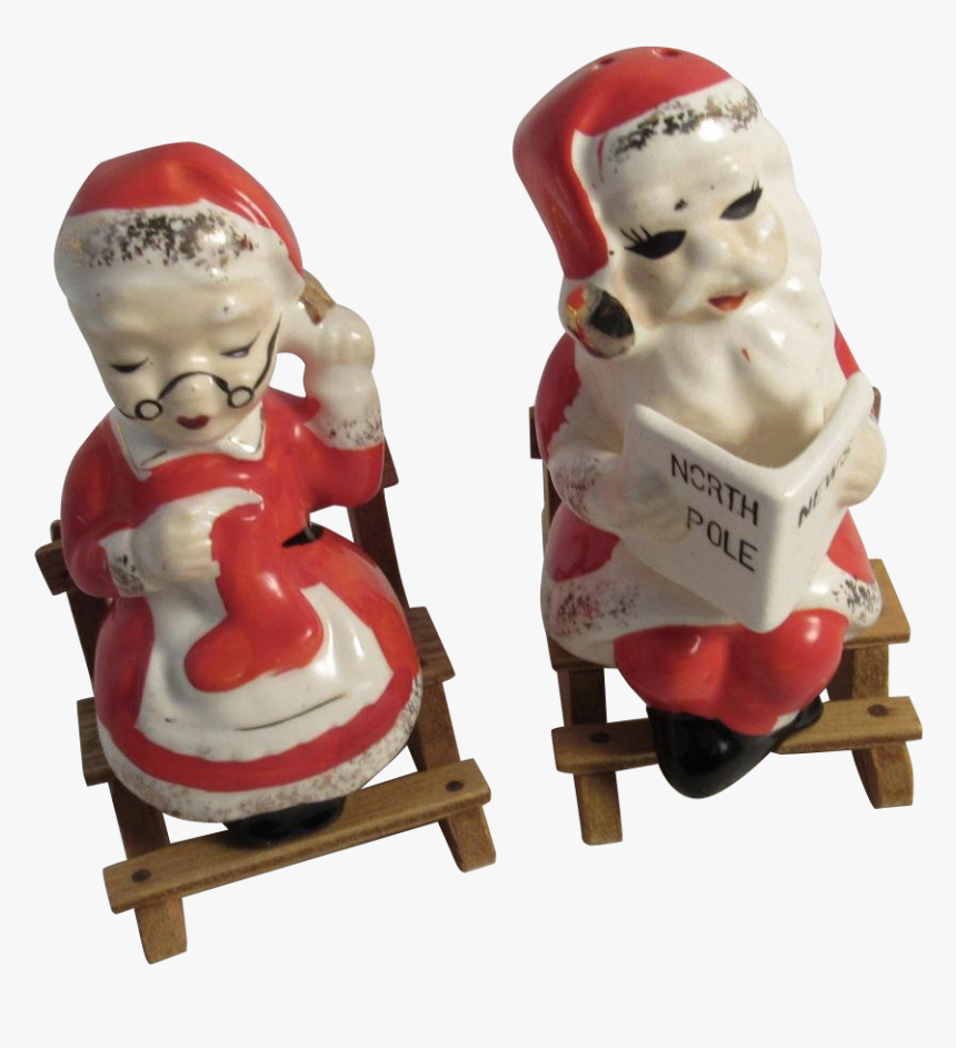 Transparent Santa Waving Png - Figurine, Png Download, Free Download
