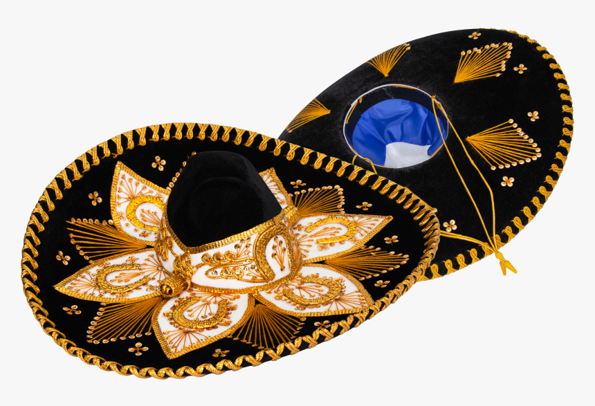 Genuine Sombrero Adult Mariachi Sombrero Charro Hat - Sombrero De Mariachi, HD Png Download, Free Download