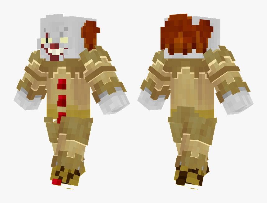 Horror Clown Minecraft Skin, HD Png Download, Free Download