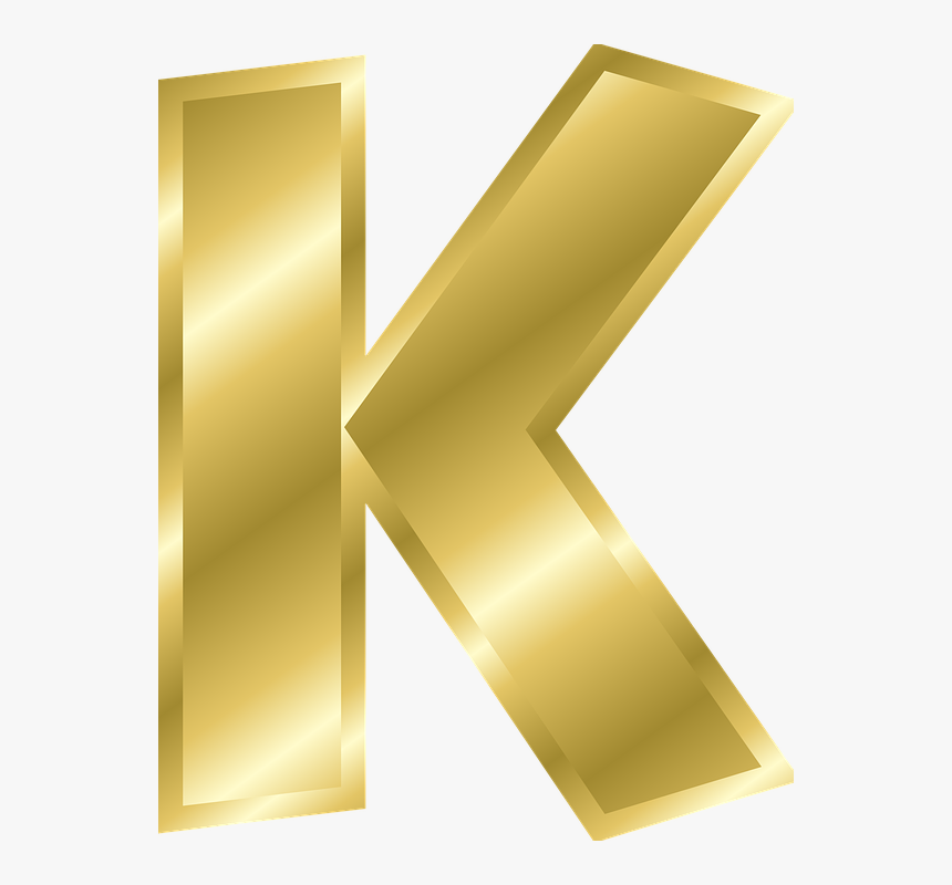 Alphabet Letters Design Gold, HD Png Download, Free Download