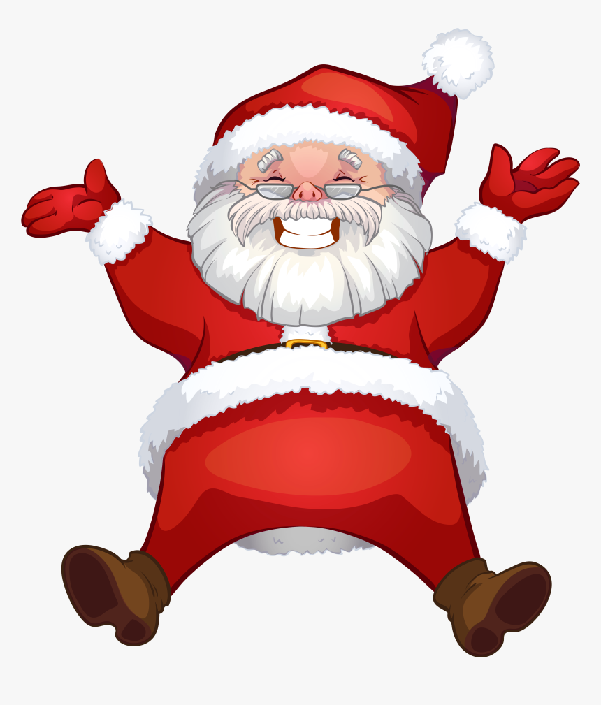 Santa Clipart Computer - Santa Claus Png Gif, Transparent Png, Free Download