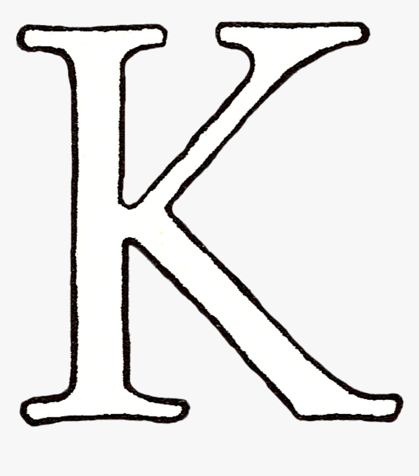 Letter K Png - Letter K No Background, Transparent Png, Free Download