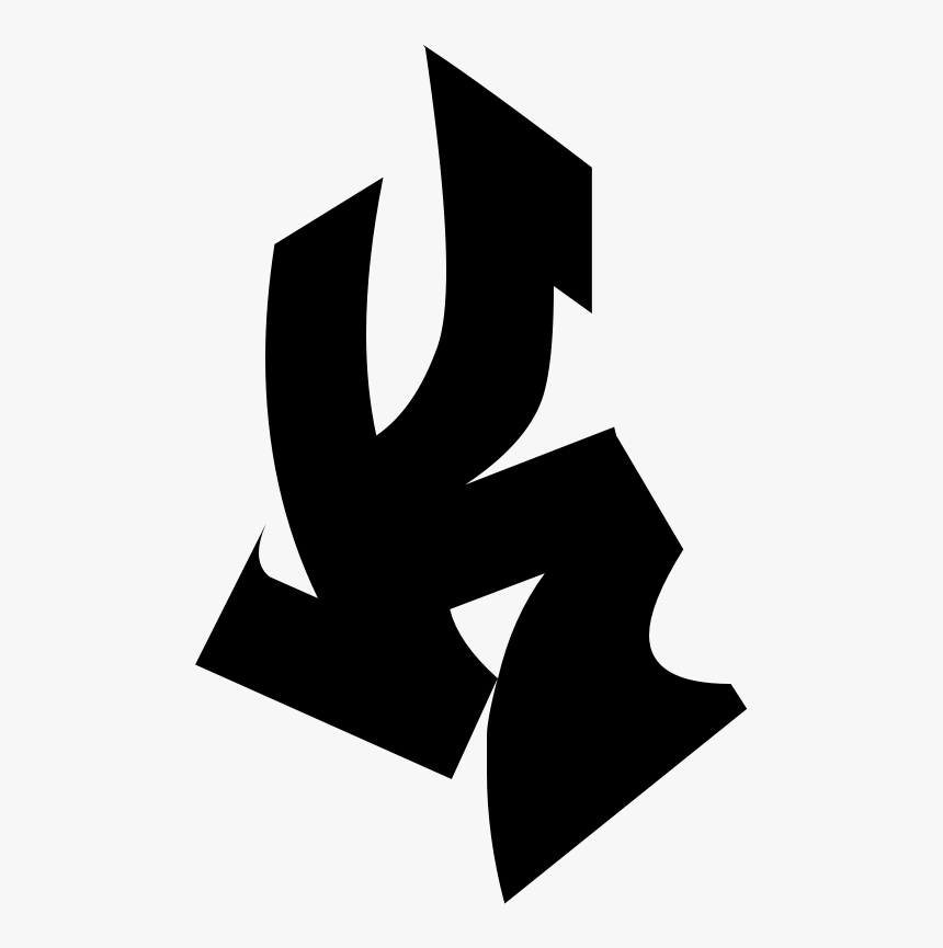 Graffiti Letter K Wildstyle, HD Png Download, Free Download