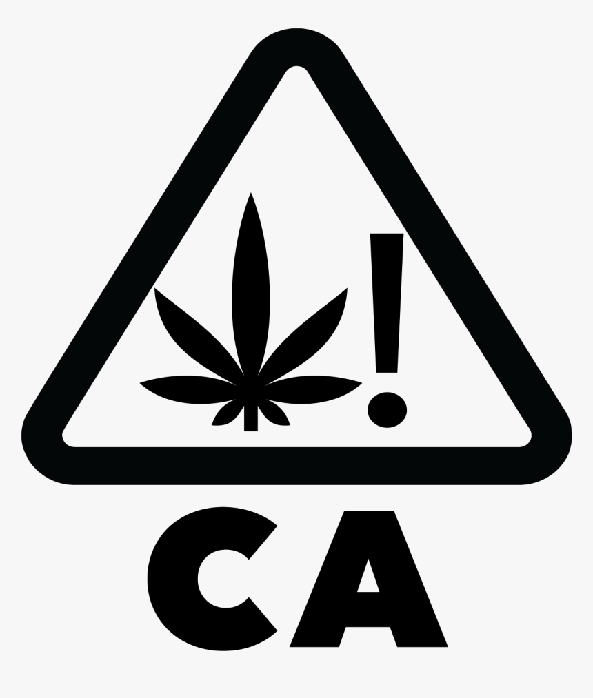 California Universal Symbol For Cannabis - California Cannabis Symbol, HD Png Download, Free Download