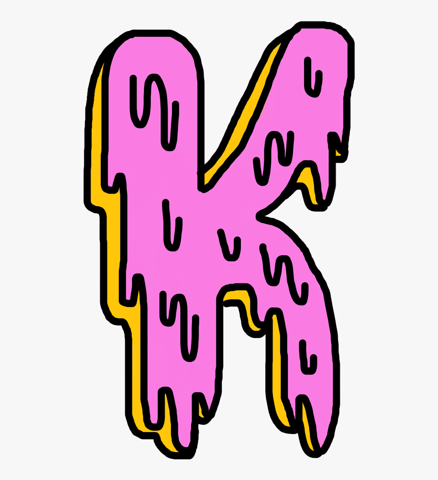 #k #sticker #grime #dripping, HD Png Download - kindpng.