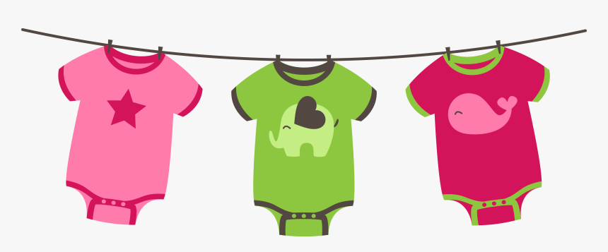 Product,infant & Toddler Clothing,pink,baby Art,top - Baby Shower Clipart Png, Transparent Png, Free Download