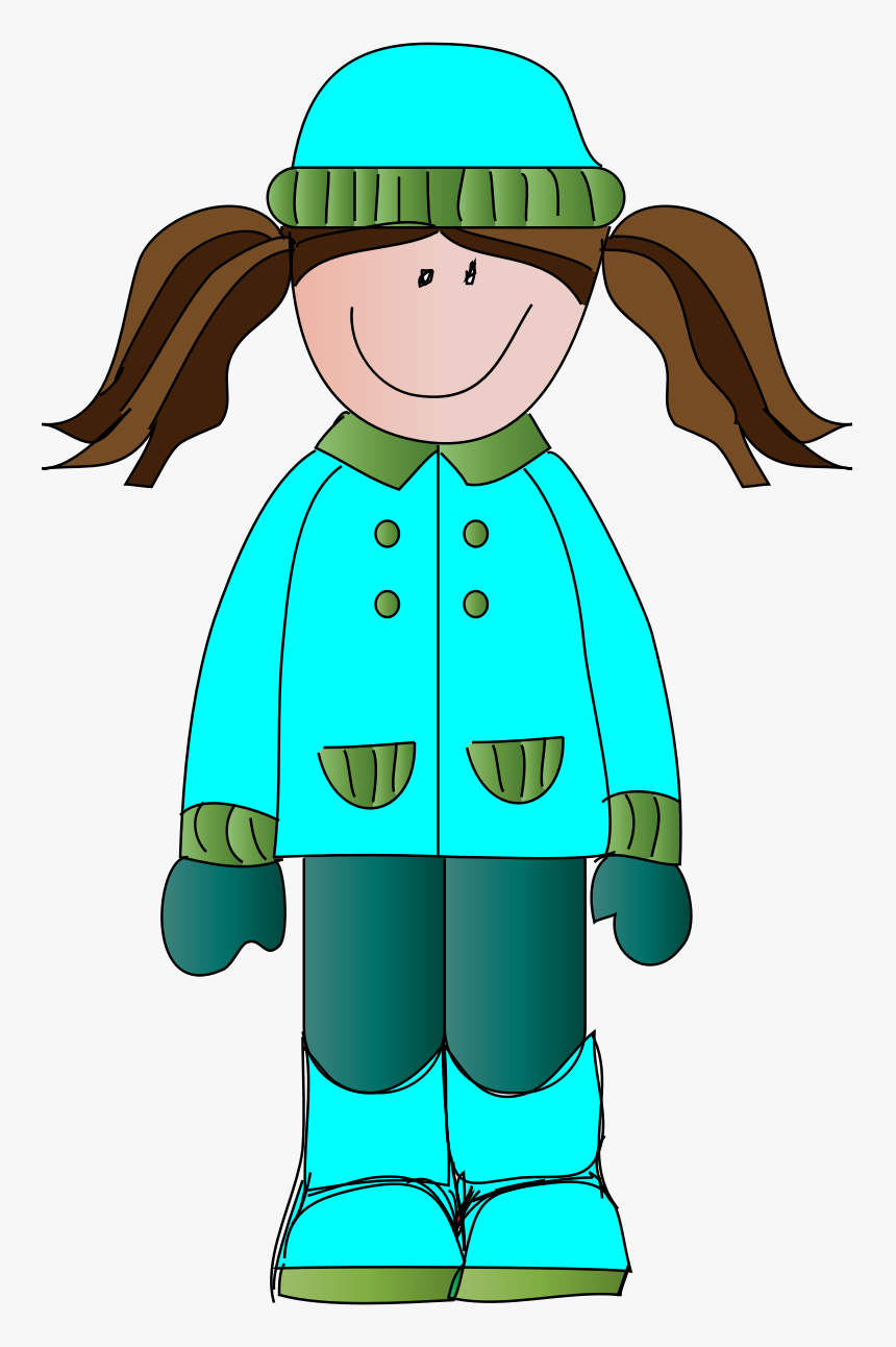 Transparent Winter - Winter Clothes Free Clip Art, HD Png Download, Free Download