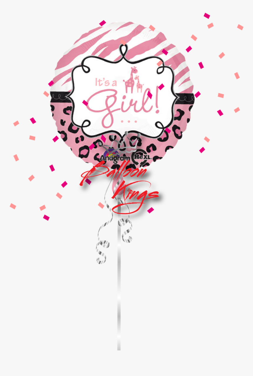 Its A Girl Safari - Sweet Safari Baby Shower Balloon, HD Png Download, Free Download