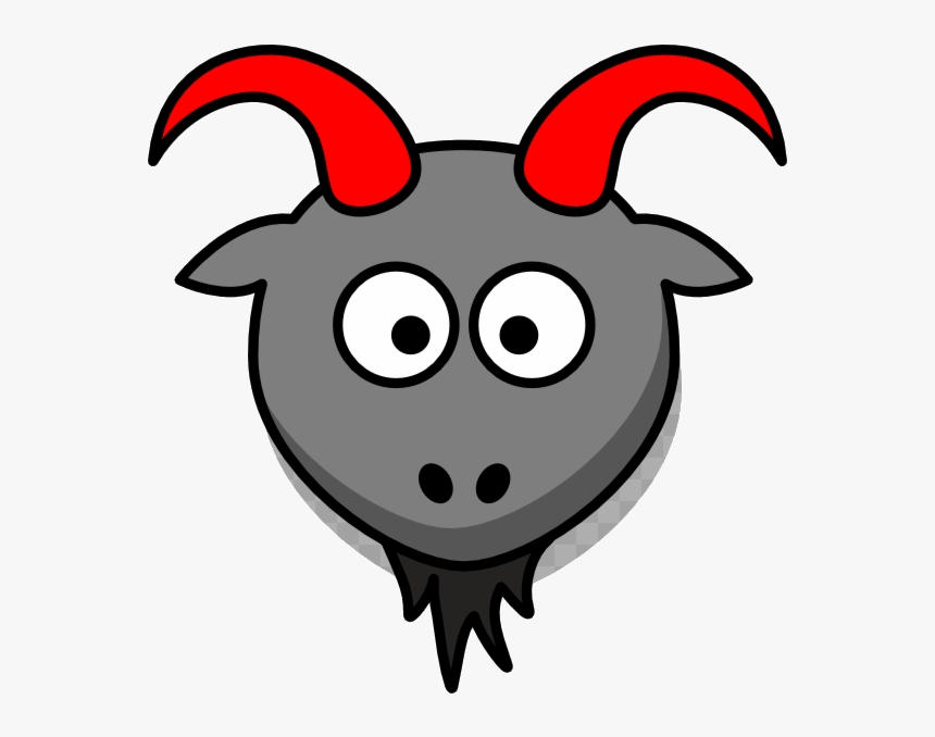 Goat Clip Art At Clker Clipart Free Transparent Png - Dragon Cartoon Icon Png, Png Download, Free Download