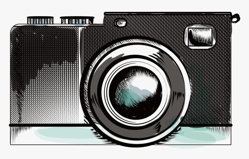 Camera Photography Illustration - Illustration, HD Png Download, Free Download