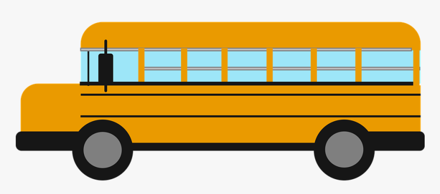 Graphic, Bus, School, School Bus, Transportation - School Bus, HD Png Download, Free Download