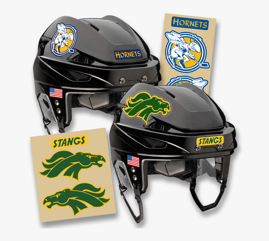 Hockey Helmet Decals Front Panel - Speed Golf, HD Png Download, Free Download
