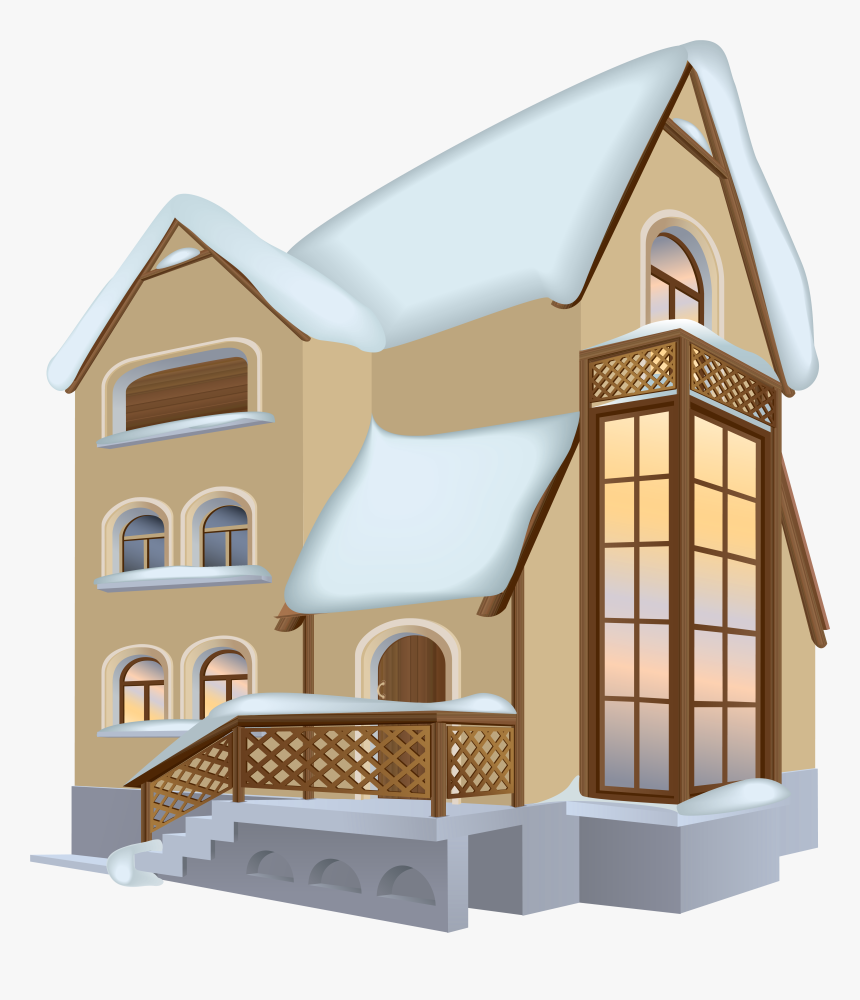 Winter House Png Clipart Image - House Images Clip Art Png, Transparent Png, Free Download