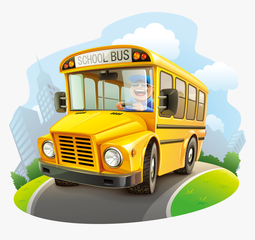 School Bus Vector Png, Transparent Png, Free Download