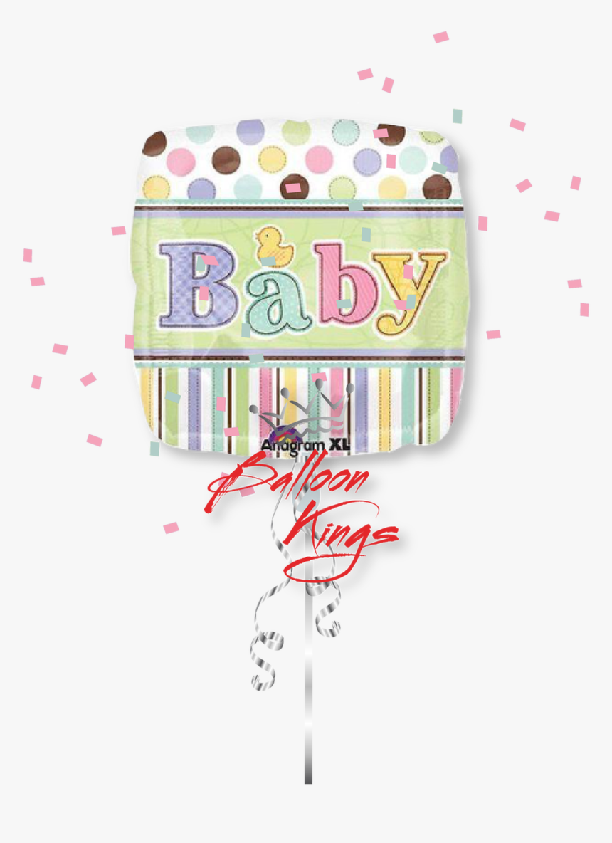 Baby Stripes And Dots - Balloon, HD Png Download, Free Download