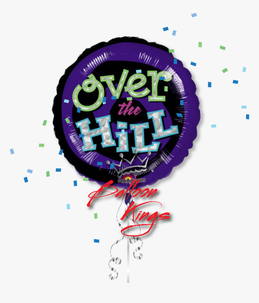 Large Over The Hill - Balloon, HD Png Download, Free Download