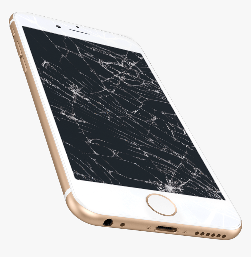 Broken Phone Png - Broken Iphone Transparent, Png Download, Free Download