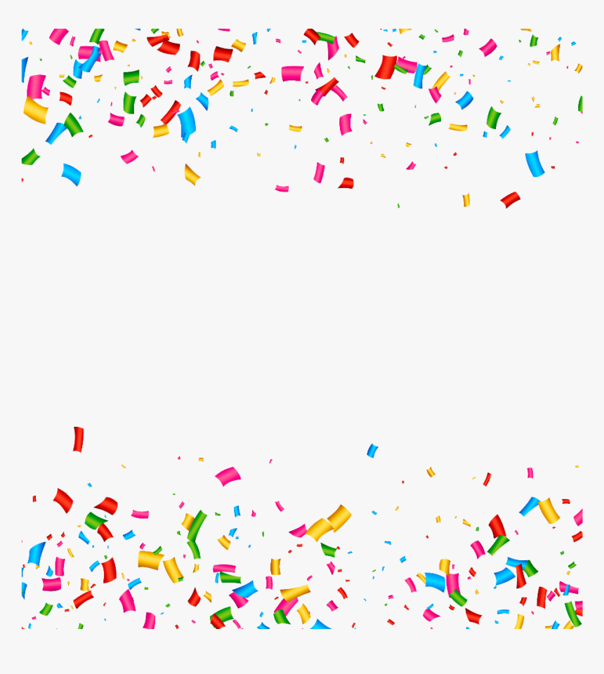 Confetes - Fiesta Png Background, Transparent Png, Free Download